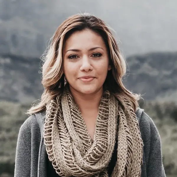 woman thinking about rewilding her life