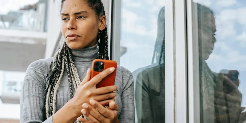 woman who self-abandons in relationships